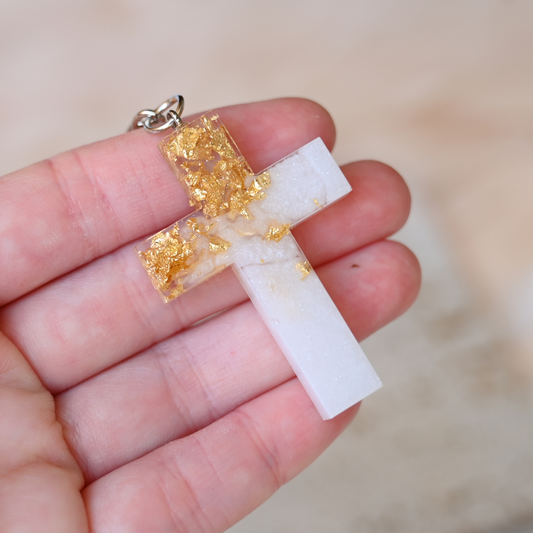 Resin Cross Keychains | Standard Design