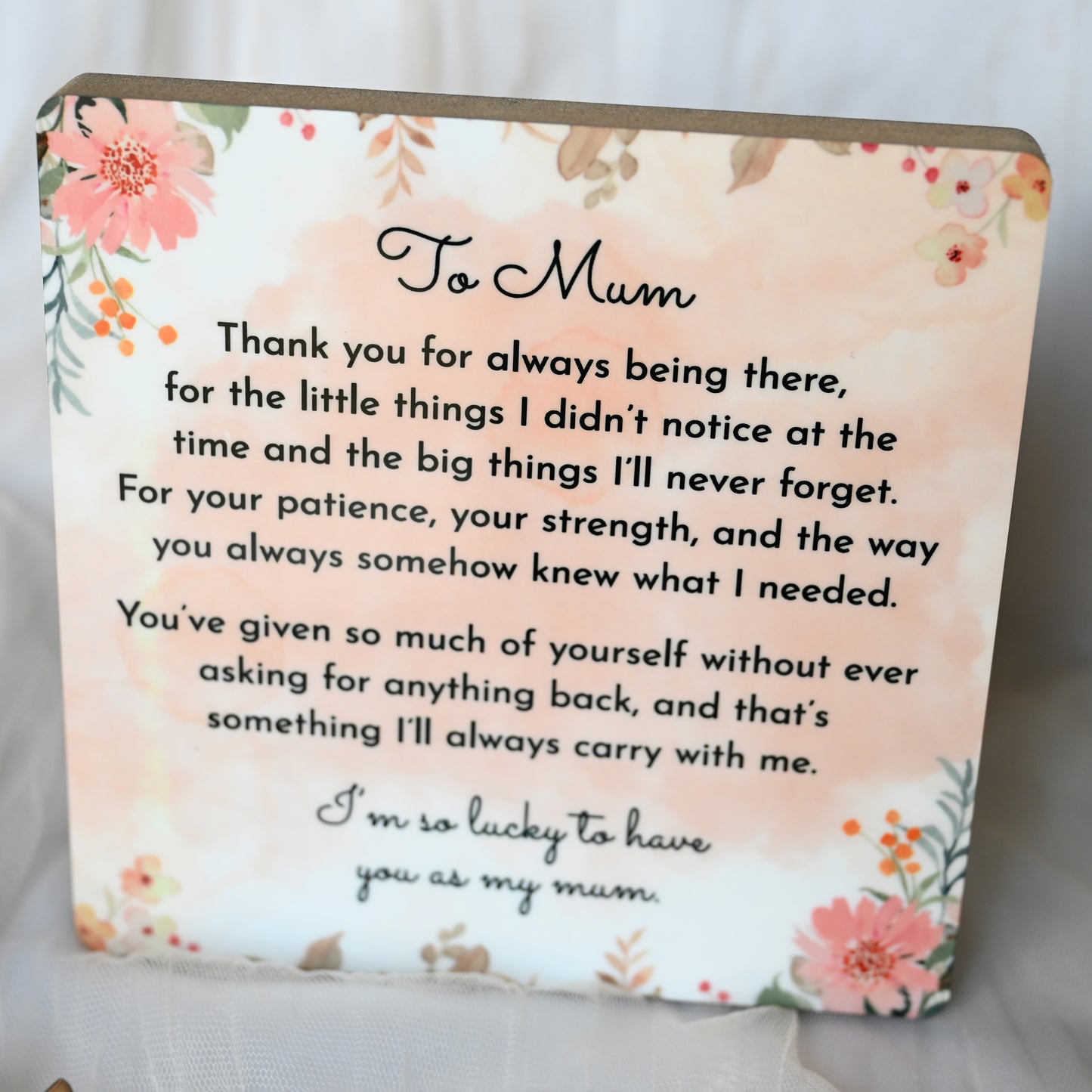 Custom Text Frame | Gift Box Ready