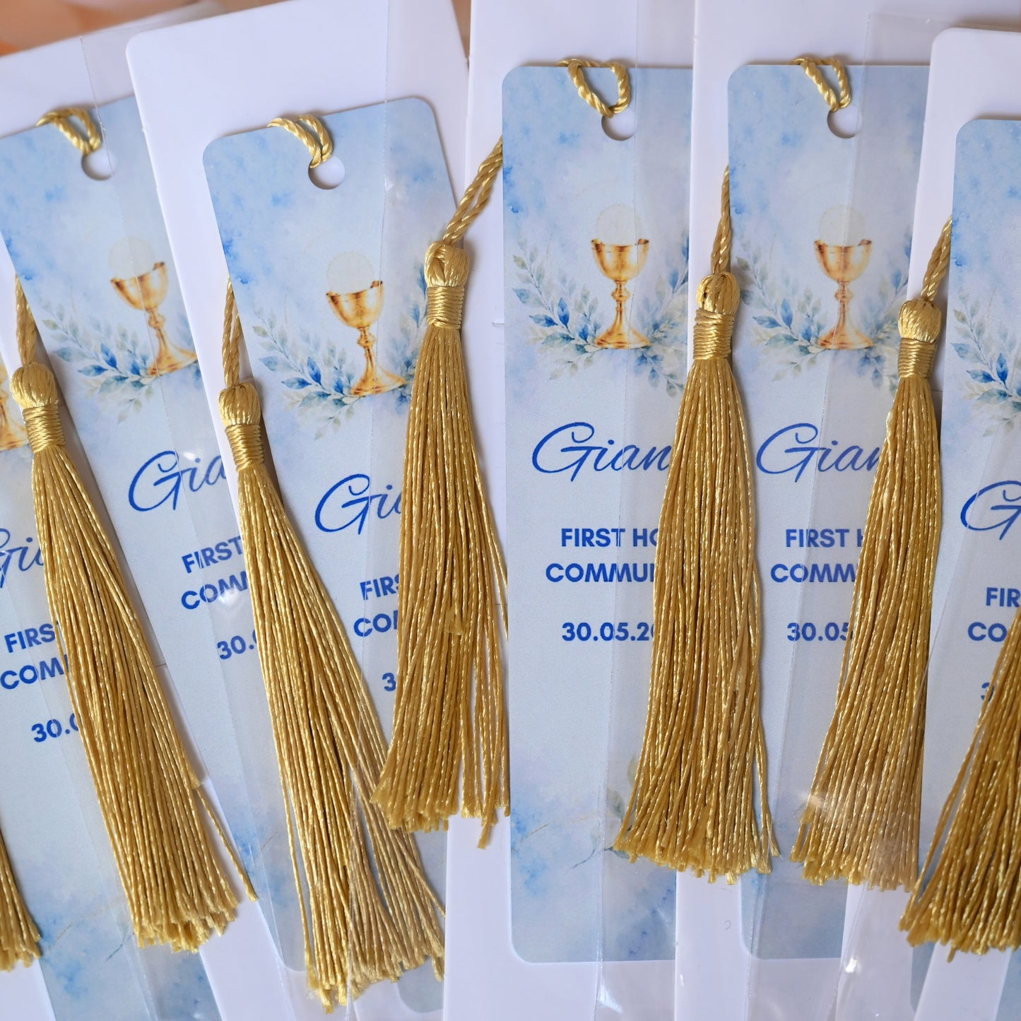 First Holy Communion Metal Bookmarks | Personalised Souvenirs