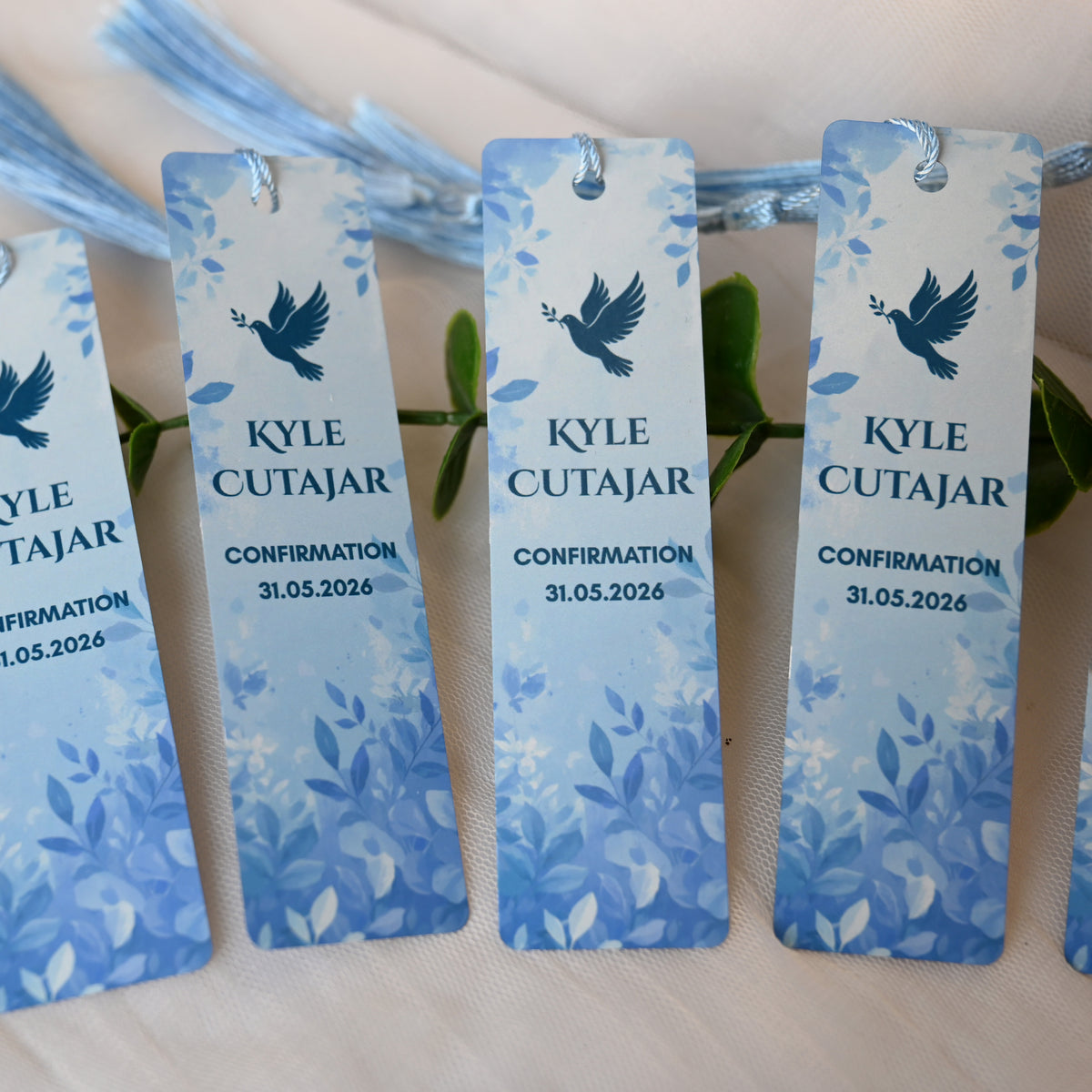 Confirmation Metal Bookmarks | Personalised Souvenirs