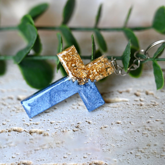 Resin Cross Keychain | Standard Design