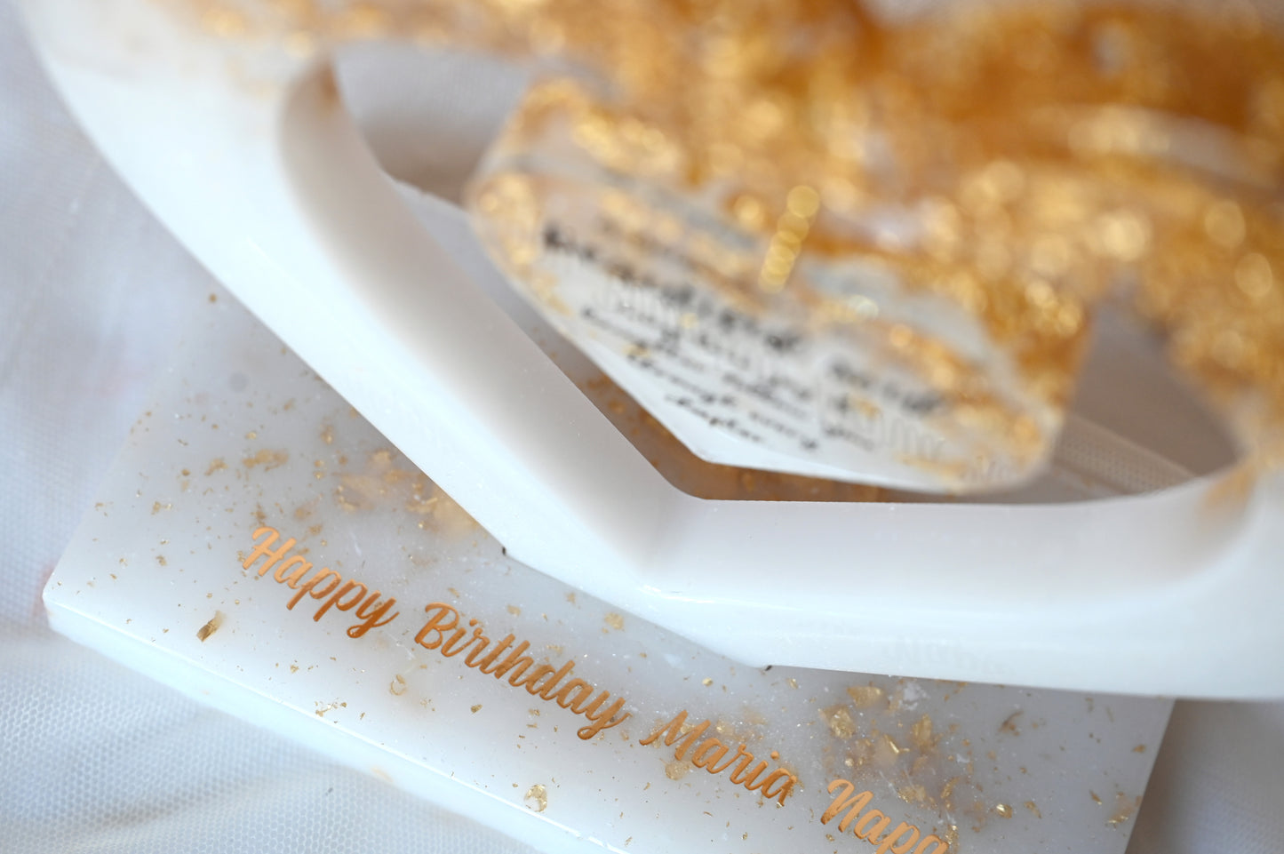 Personalised Heart Quote Keepsake | Solid Colour Edition