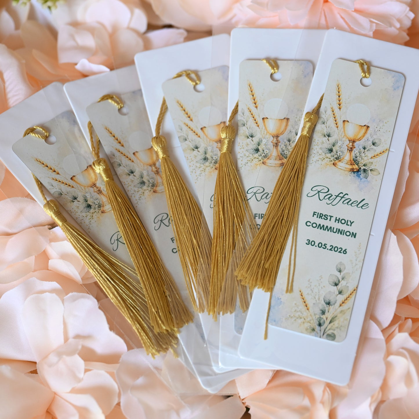 First Holy Communion Metal Bookmarks | Personalised Souvenirs