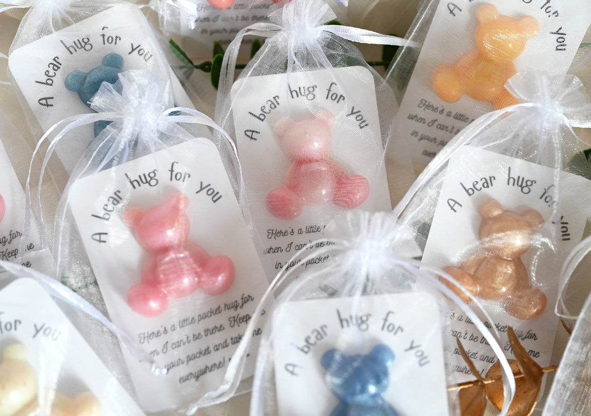 Pocket Hug Resin Bears | Personalised Souvenirs