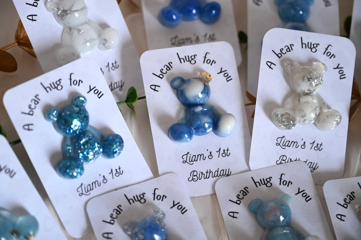 Pocket Hug Resin Bears | Personalised Souvenirs