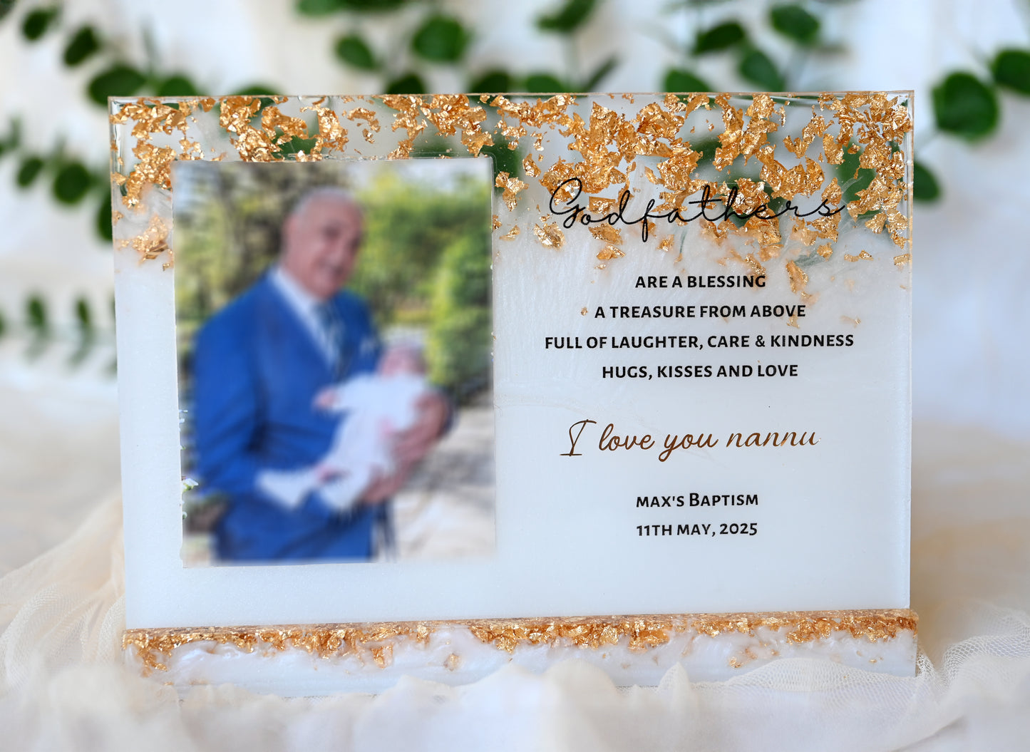 Custom Resin Photo Frame | Gift-Ready Packaging
