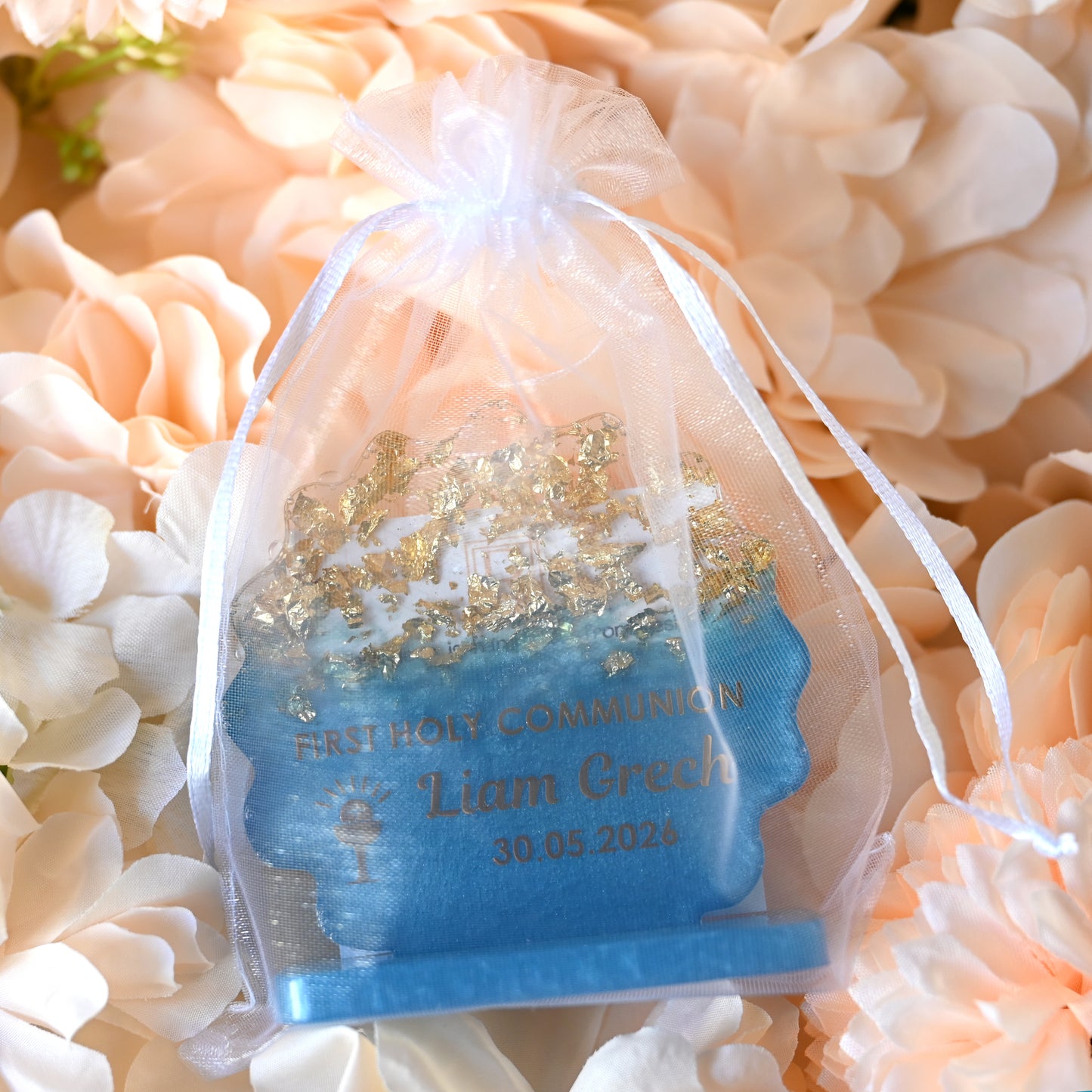 Framed Keepsake Plaque | 8cm | Organza Bags