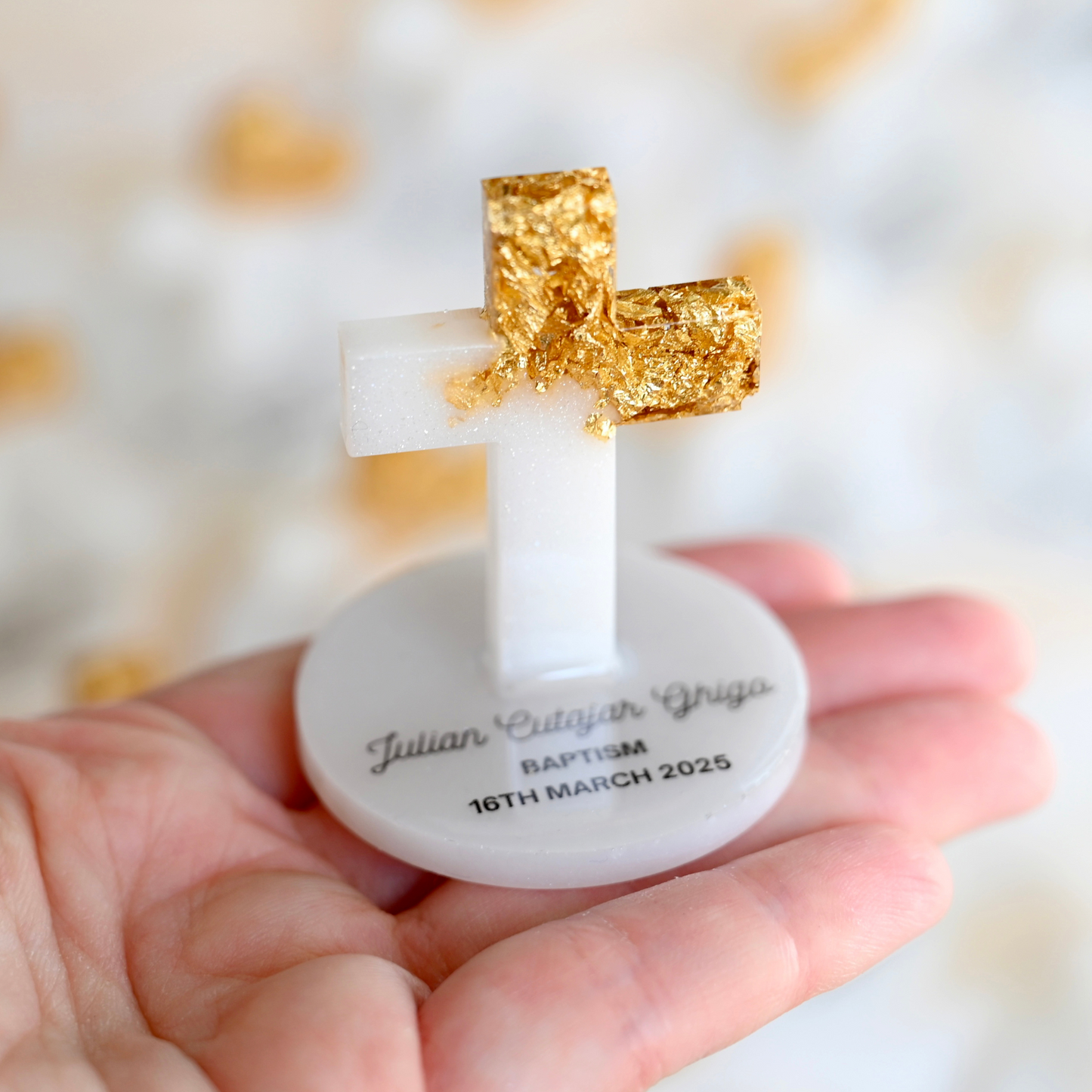 Freestanding Cross Keepsake | 5.5cm | Boxed Edition
