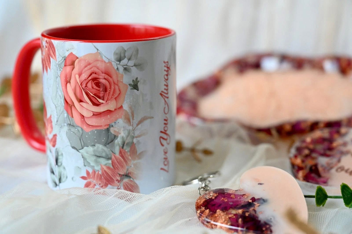 Peach & Rose Gold “Love You” Gift Box | One of a Kind | Ready to Ship