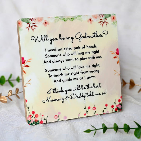 Godmother Proposal Frame | Ready to Ship