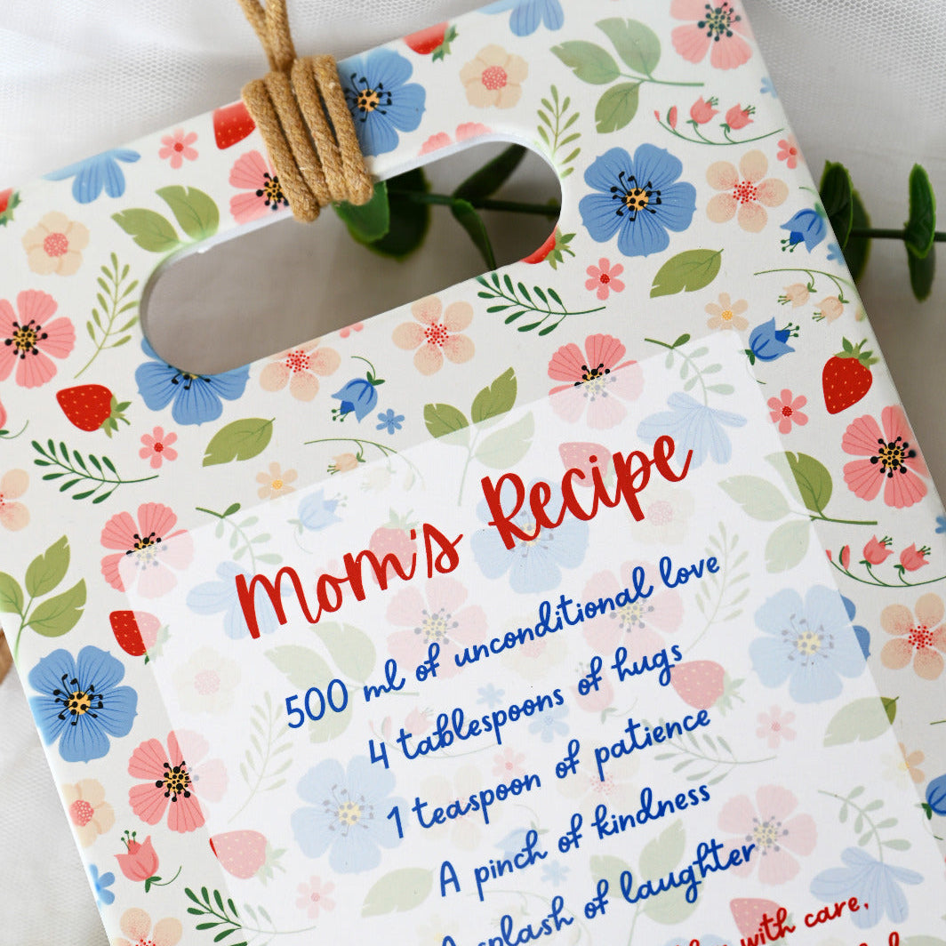 Mom’s Recipe Ceramic Chopping Board | Ready to Ship