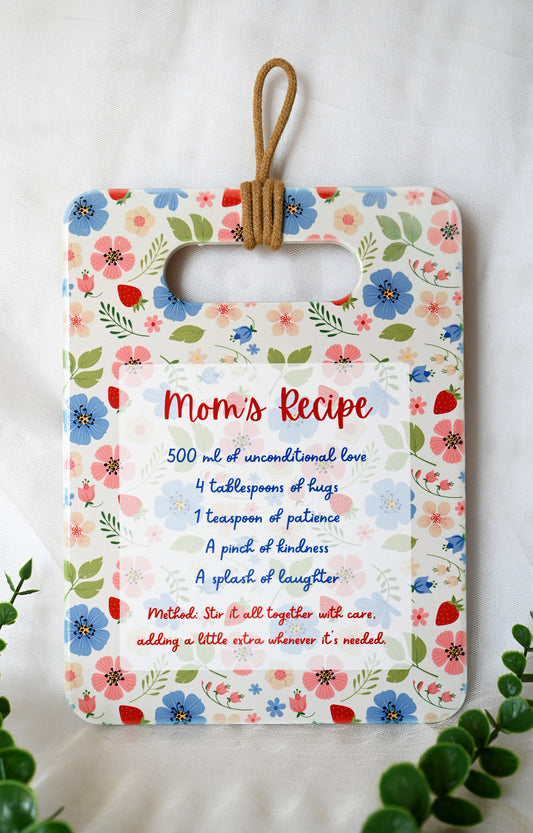 Mom’s Recipe Ceramic Chopping Board | Ready to Ship